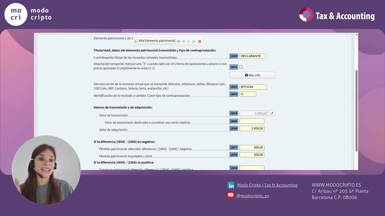 Renta 2024 para el inversor en criptomonedas #3 | Cómo introducir tus operaciones en la declaración