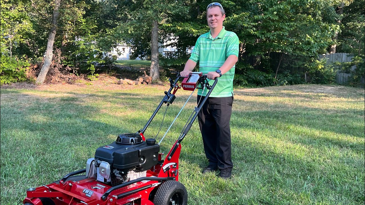 Brand new Ferris FW15 Walk Behind Mower #ferrismowers #lawncare