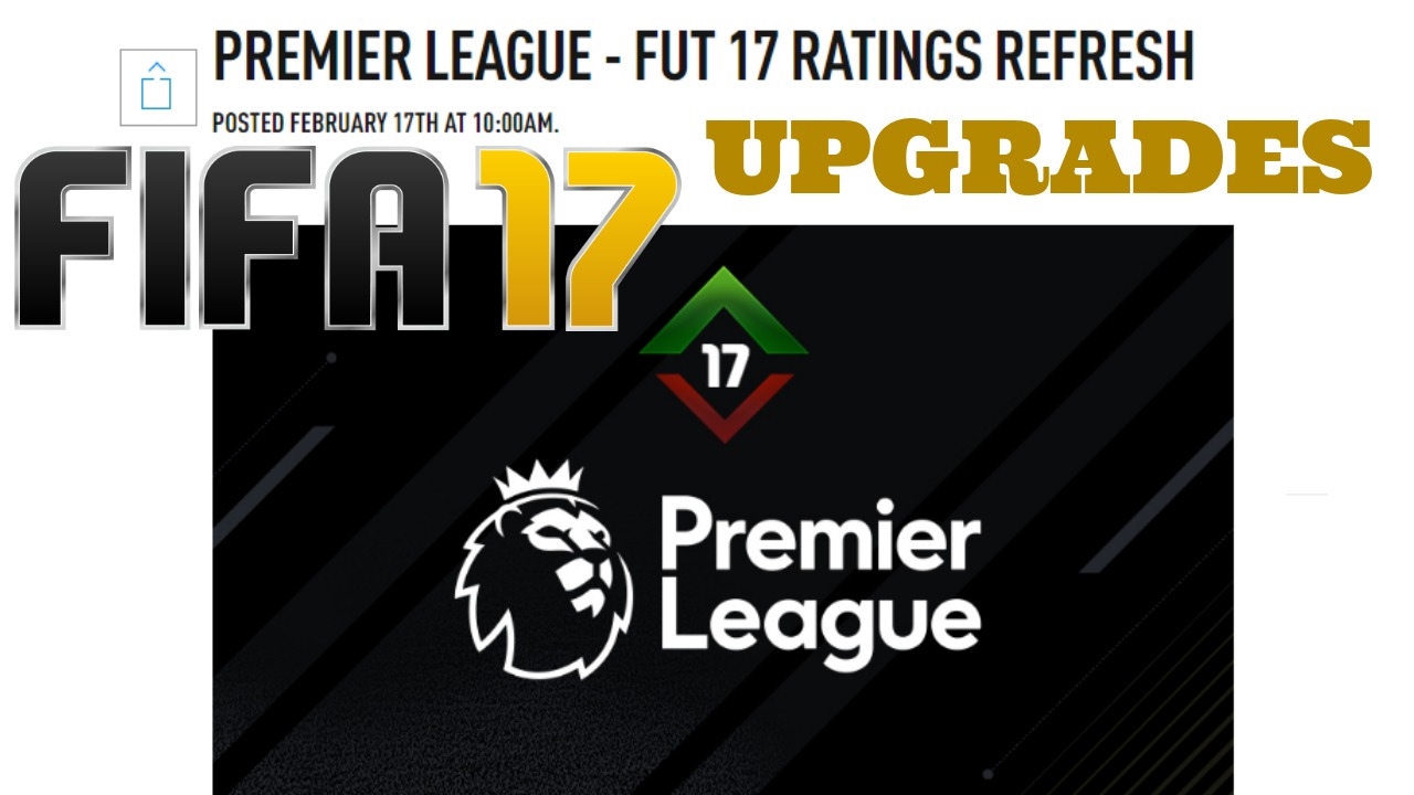 FIFA 17 WINTER UPGRADES BPL
