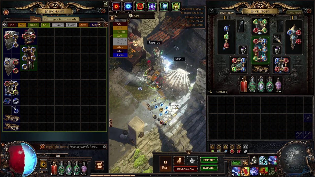 Path of Exile 3.28 Mirage | DAY 4 | Kinectic Fusillade Totem Hierophant (Blight + Ritual)