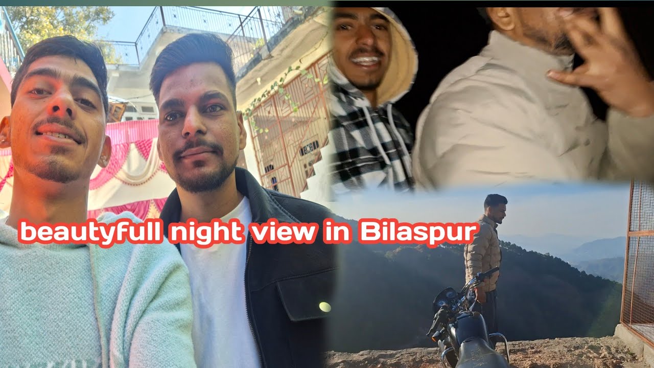 आज का vlog अपने गाँव की सड़क का …! आज मे और akash भाई गए थे Bilaspur  Full of इंजॉय ! 