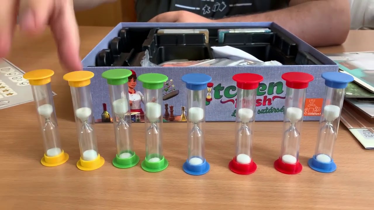Kitchen Rush Unboxing (Dobozbontás)