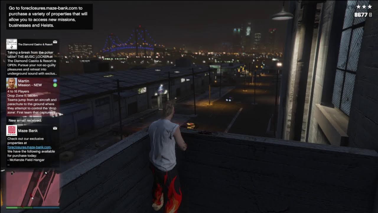 Playing GTA Online