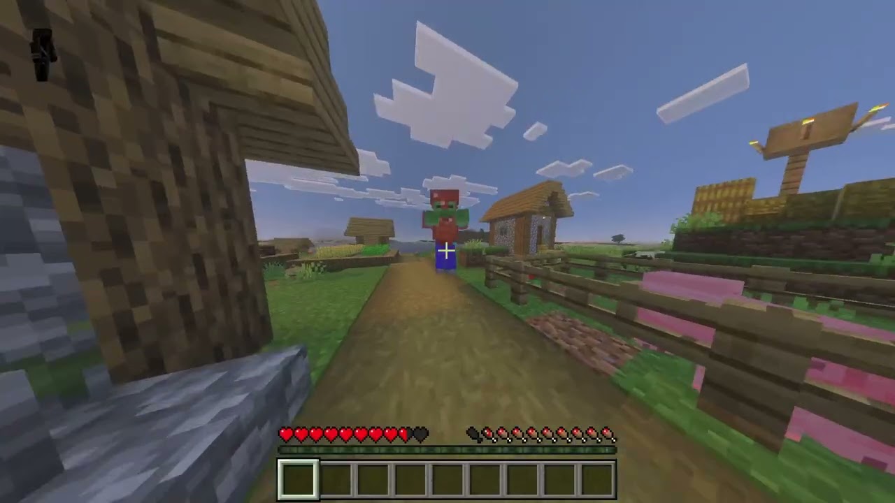 Playing bedrock on pc :D just some gameplay