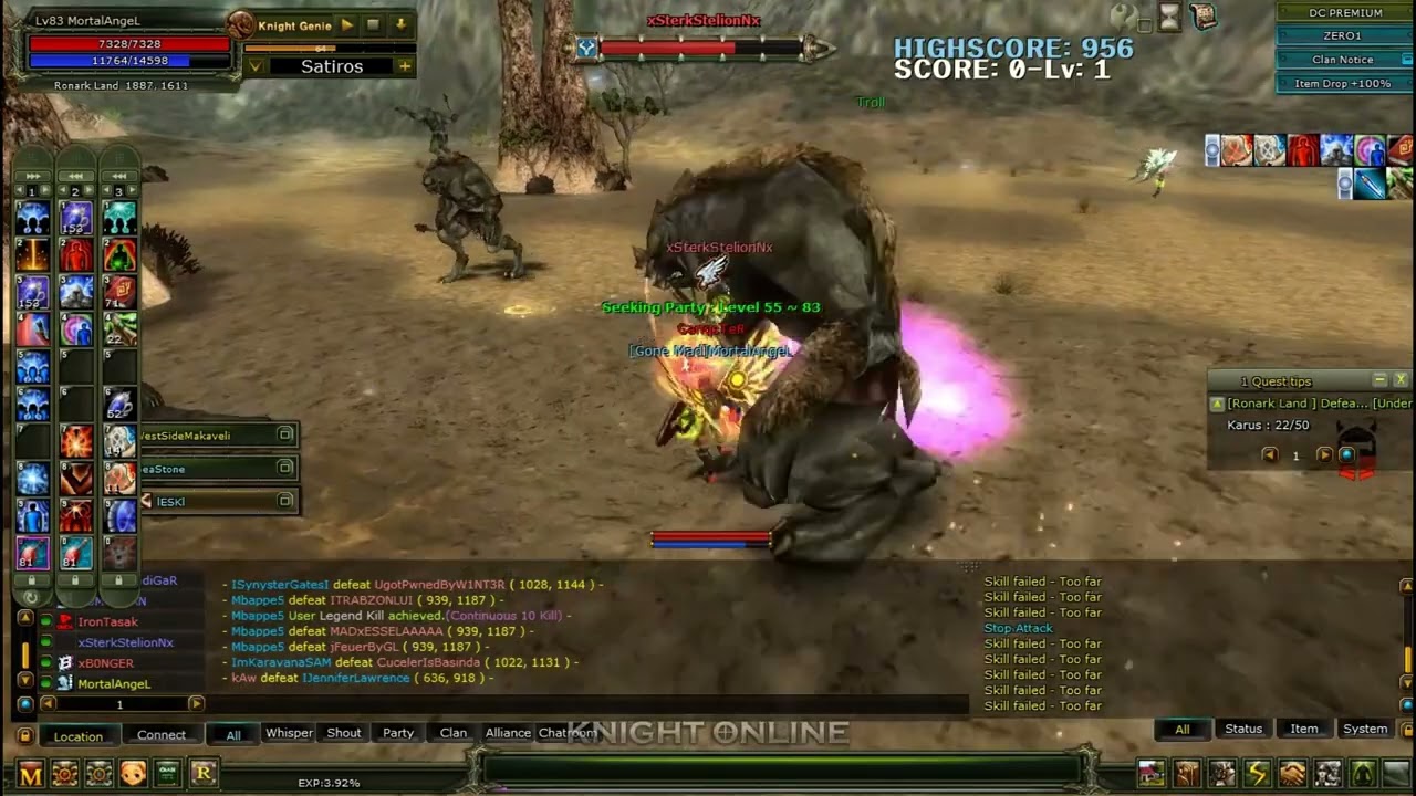 Zero int battle priest pk knıght onlıne