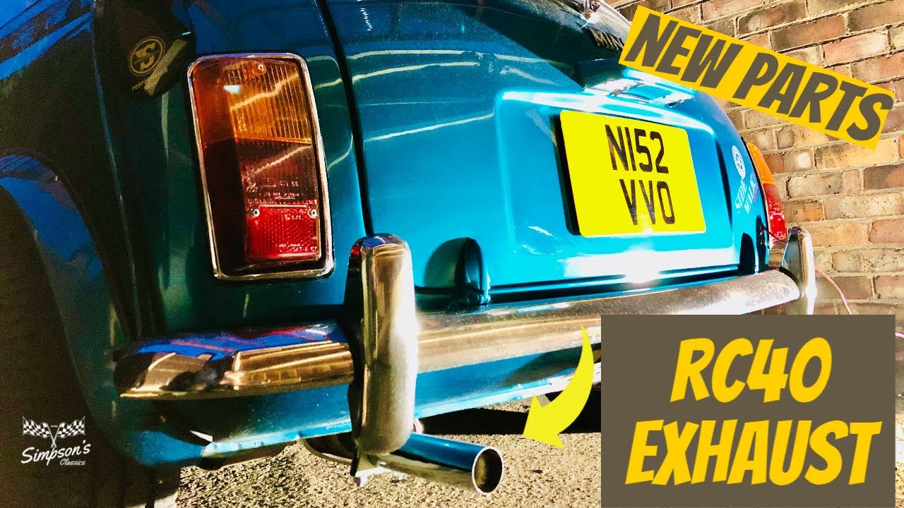 Classic Mini Sidewalk - RC40 Cat-Back Exhaust Installation