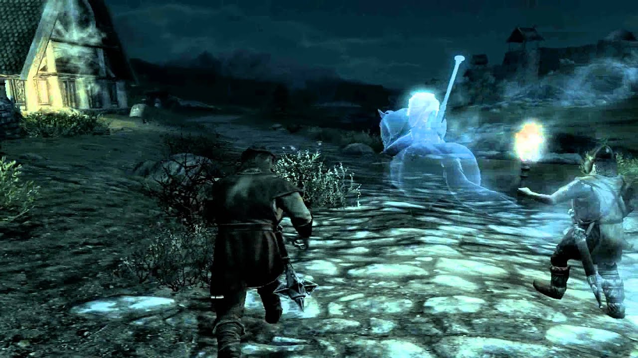☞ Entering Skyrim Easter Egg: The Headless Horseman