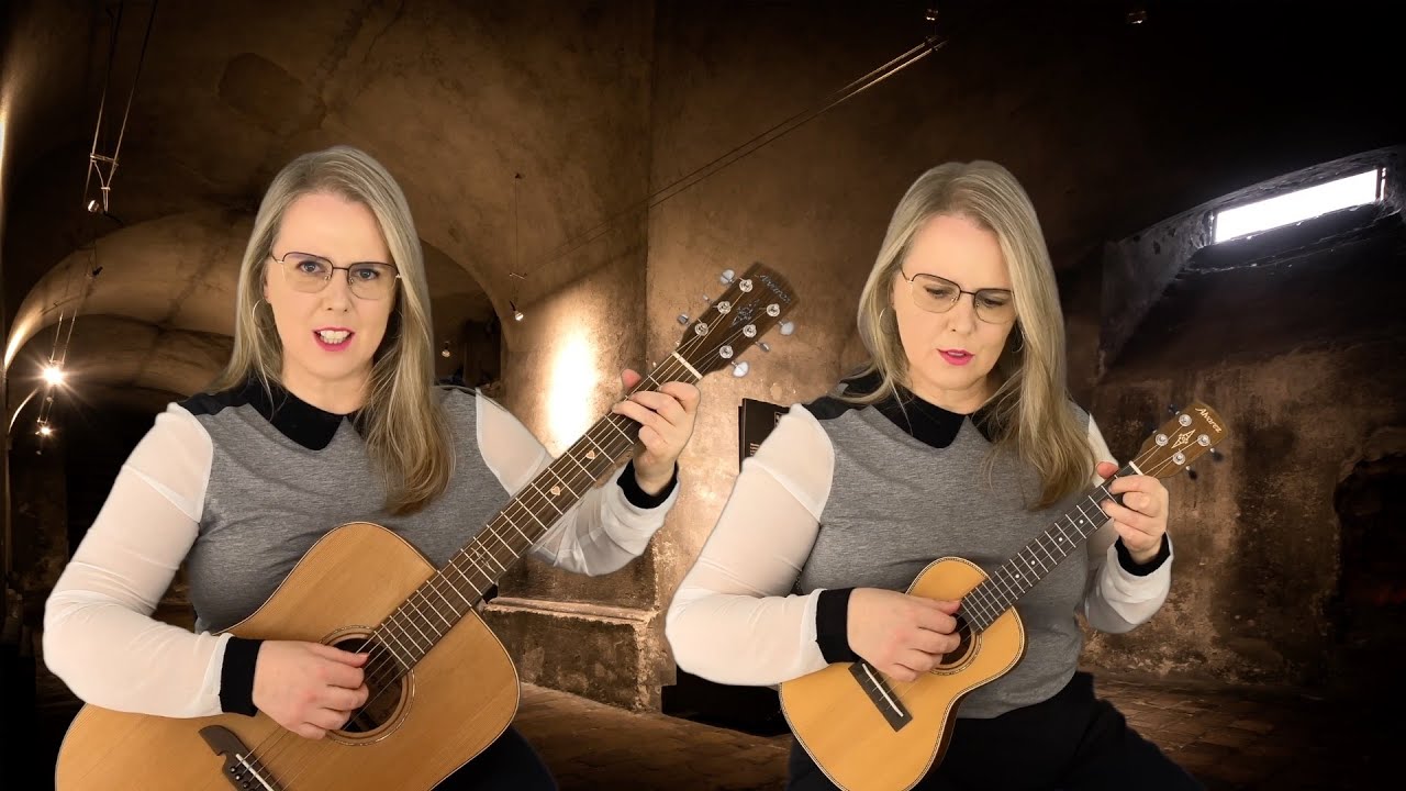 Anička Malinová (Daniel Landa) - na kytaru a ukulele