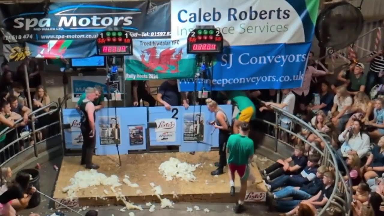 Intermediate Competitors in The Welsh International Speed Shear 2025