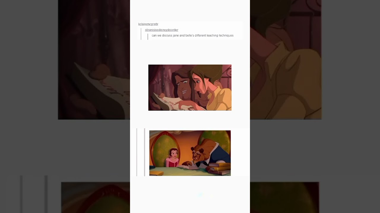 Disney Tumblr Posts