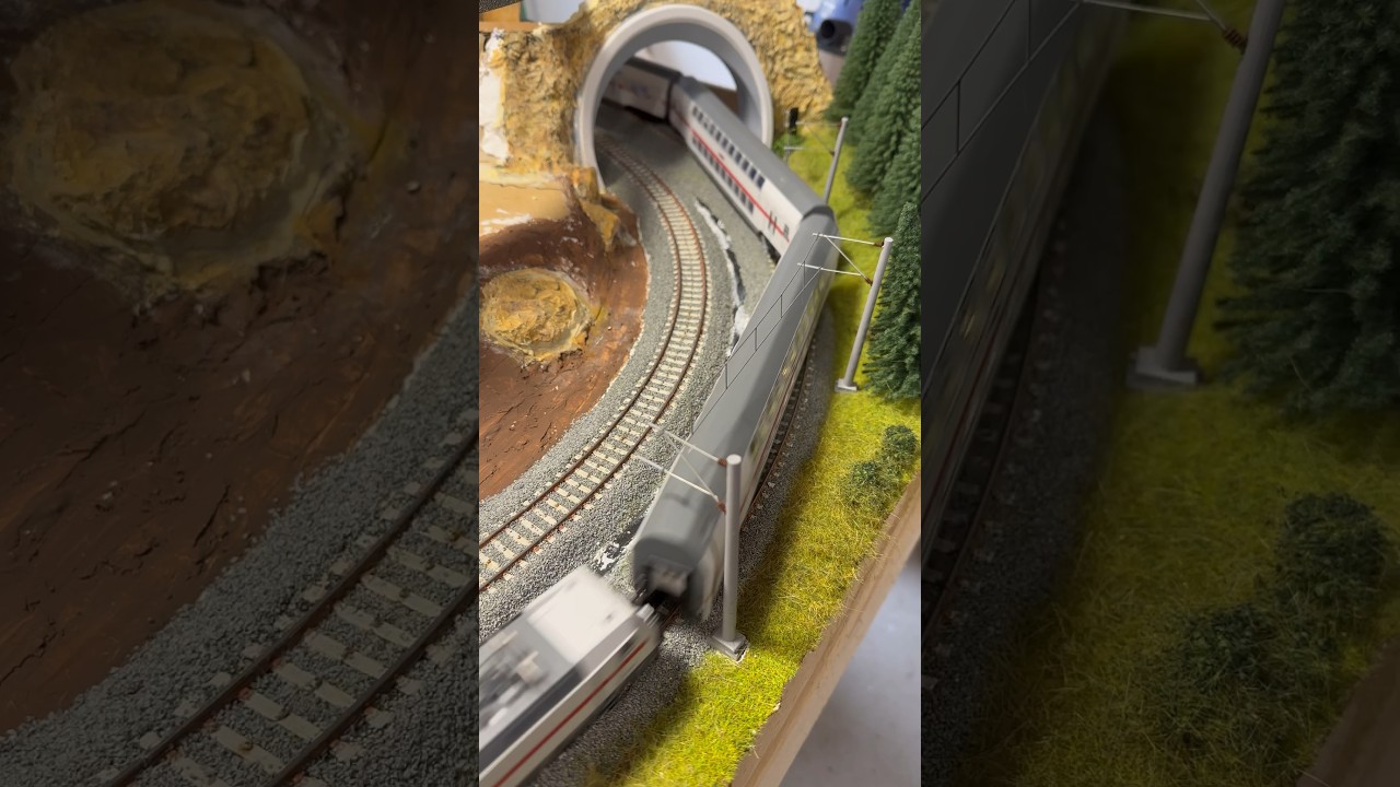 InterCity 2 der Deutschen Bahn mit BR 146.5 M&auml;rklin 37449 H0 auf der Moba #modellbahn #zug