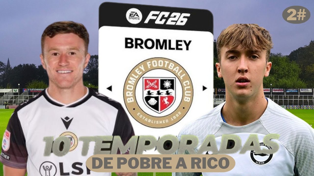 DIRIGÍ al EQUIPO mas POBRE de INGLATERRA por 10 TEMPORADAS | BROMLEY FC