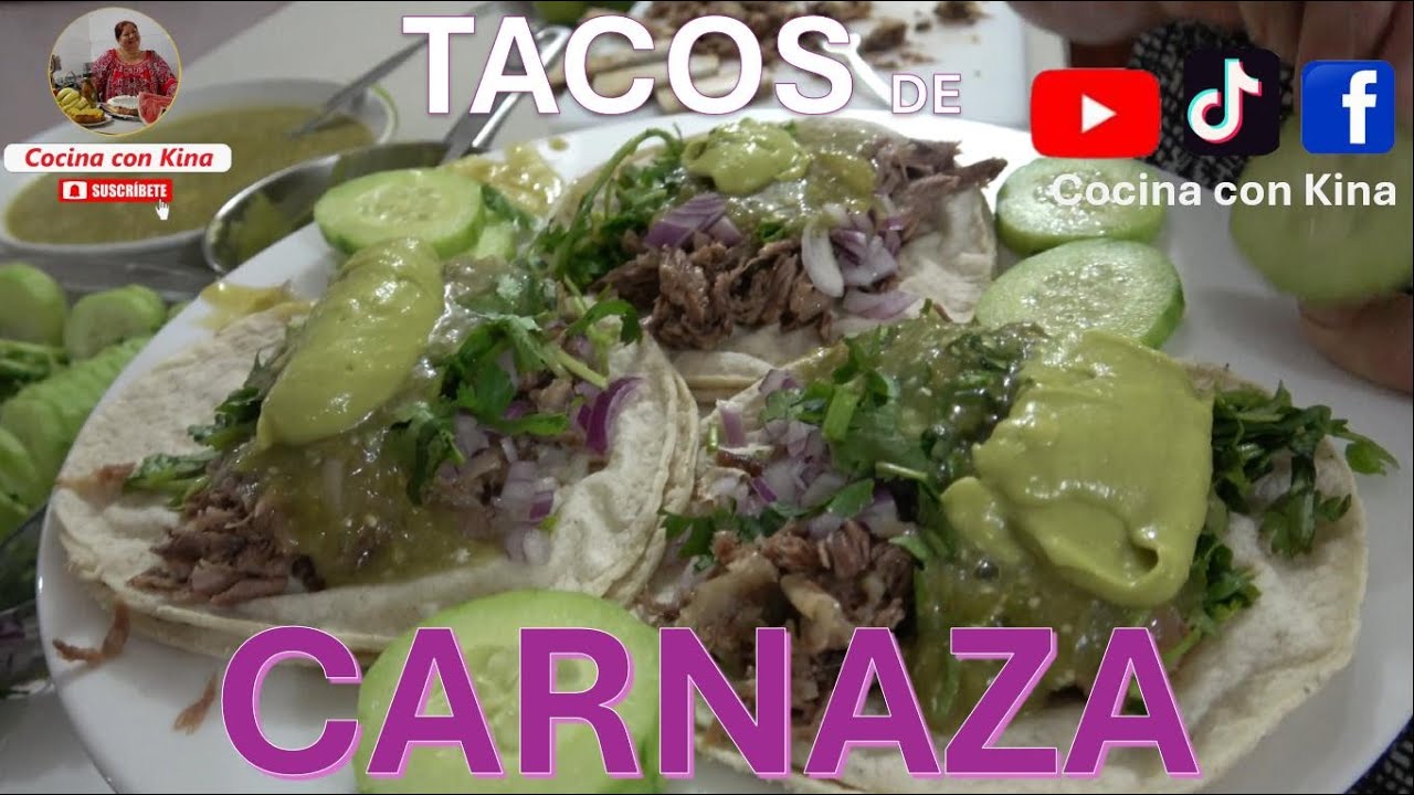 Tacos de carnaza