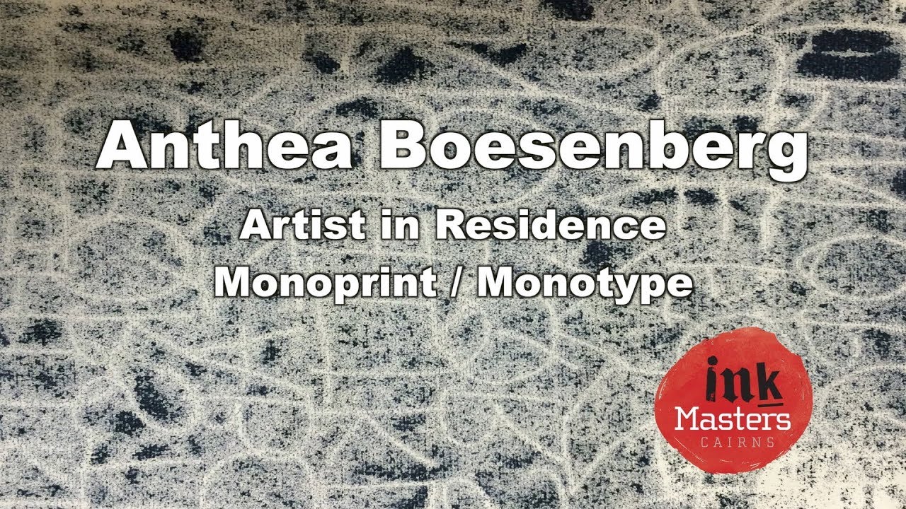 Anthea Boesenberg Monotype Workshop Inkmasters Cairns