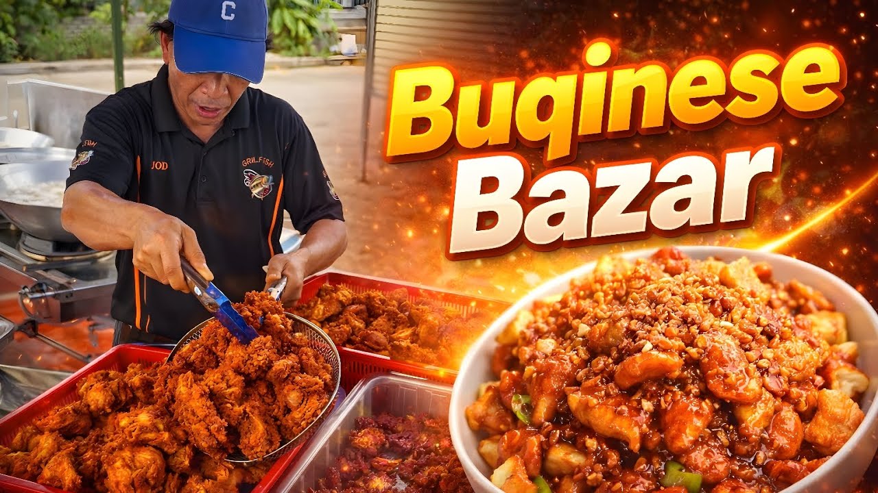 Ikan Bakar Bugis di Bazar Sembulan 🔥🤤