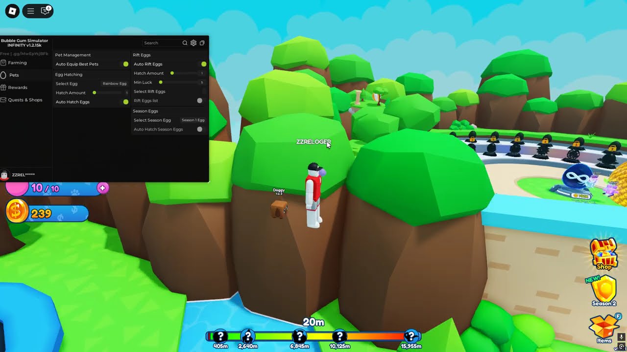🔮 Bubble Gum Simulator Infinity SCRIPT | Gem & Coin Magnet,Auto Enchant & MORE! | KEYLESS