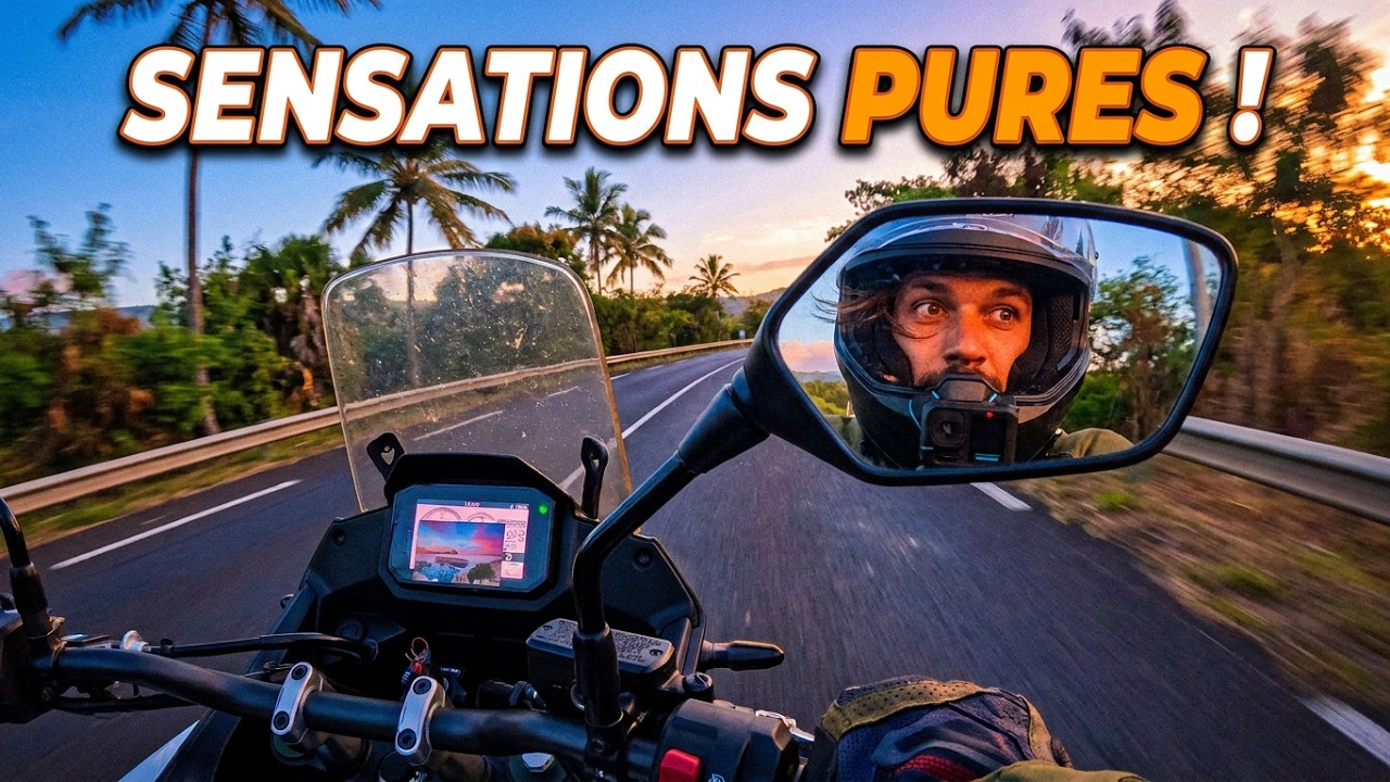 🇷🇪Voyager à moto sur l'île de la Réunion..✌️⎮MOTO #motovlog #iledelareunion  #moto #travel