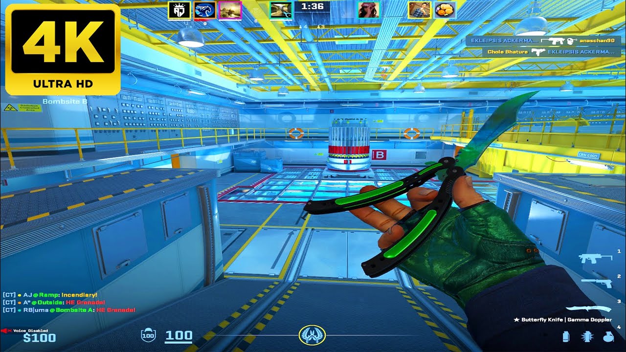 Counter Strike 2 -  Nuke - Full Gameplay (No Commentary)