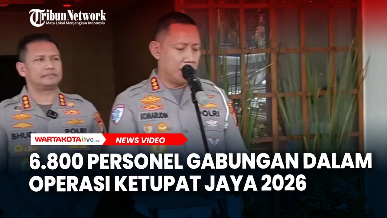 Polda Metro Jaya Kerahkan 6.800 Personel dalam Operasi Ketupat Jaya 2026