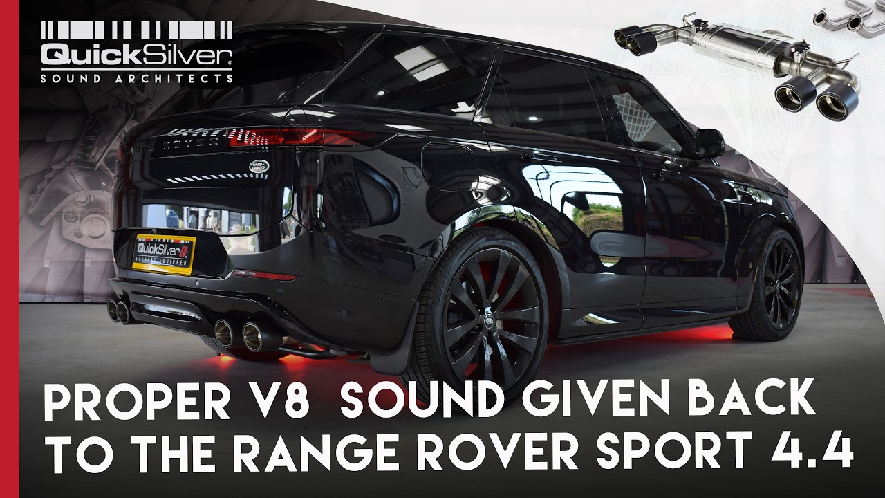 Range Rover Sport V8 P530 2023 года получил свой звук от QuickSilver #RangeRover #RangeRoverSport...