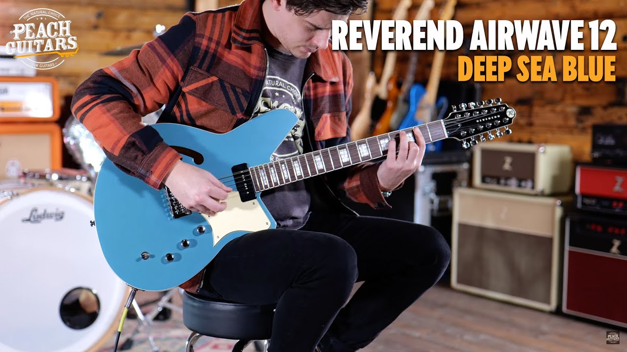 No Talking...Just Tones | Reverend Airwave 12 - Deep Sea Blue