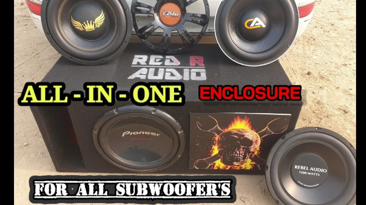 All Rounder Enclosure For All Subwoofer// best Enclosure