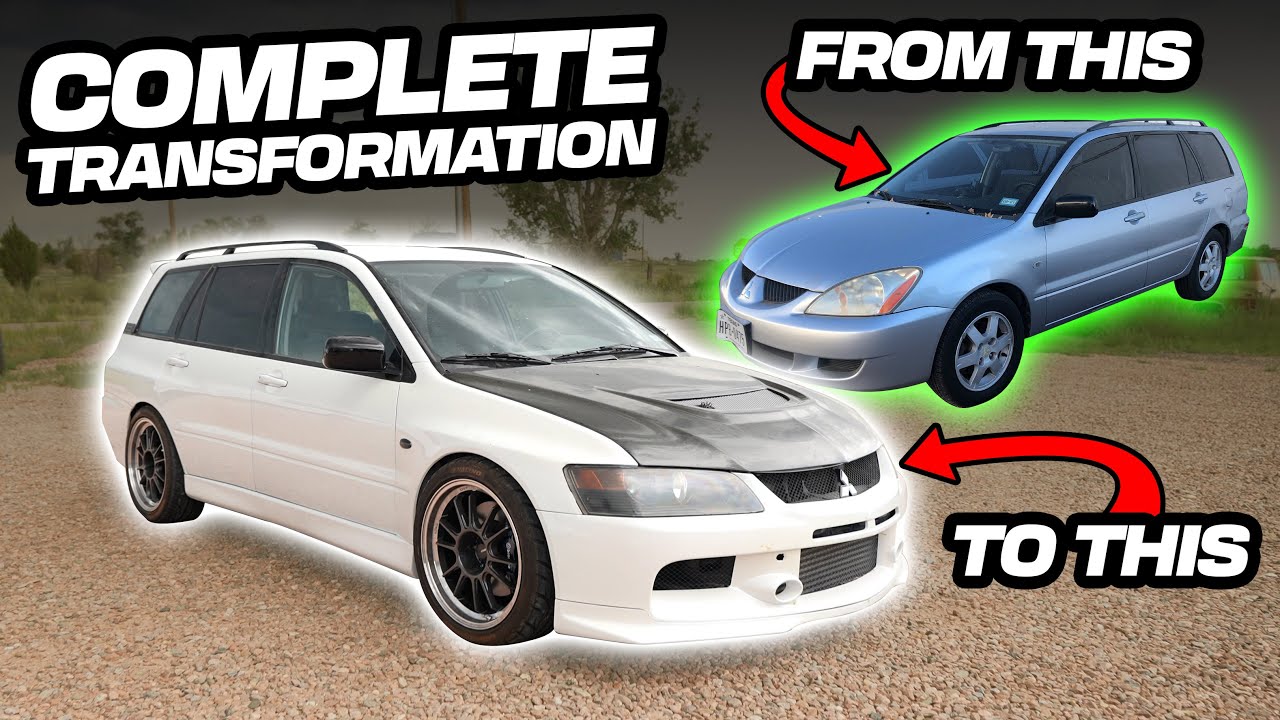 EVO WAGON BUILD - Start To Finish. 