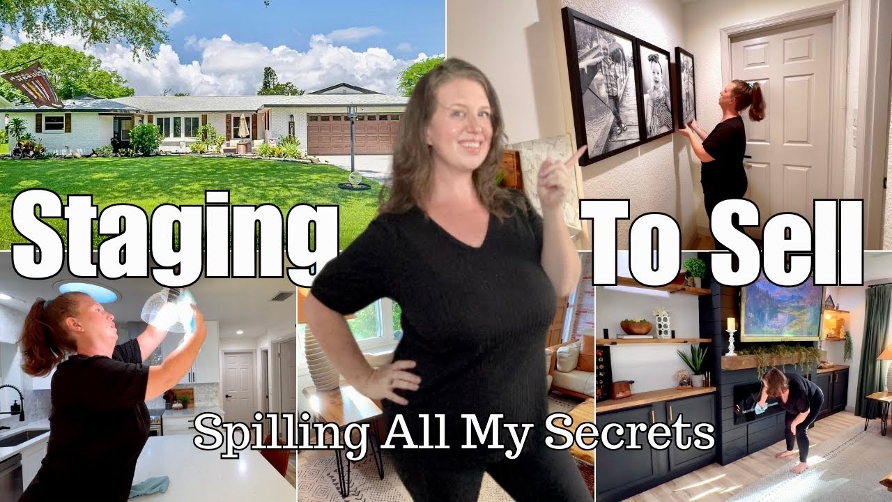 Cleaning to Sell! Cleaning and Decorating Motivation / How to Clean and Stage your home to sell