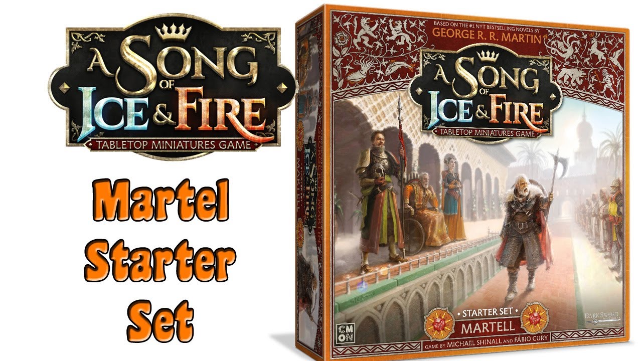 A Song of Ice and fire Miniatures game Martell Starter set Reviewed