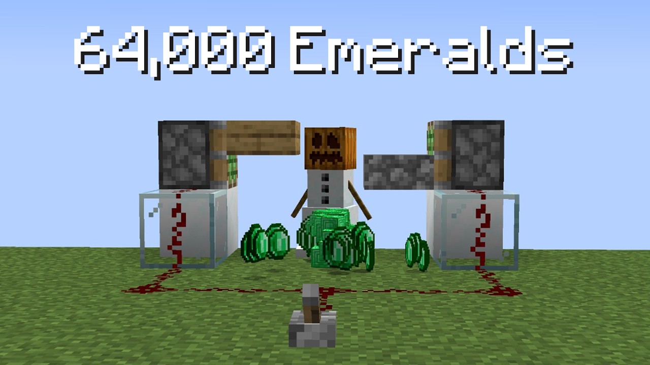 Abusing Snow Golems for Infinite Emeralds