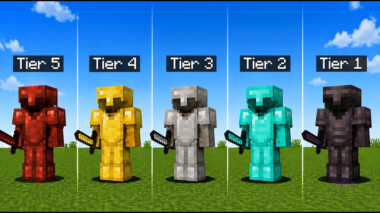 Fighting EVERY Tier in Minecraft [HT2] | Part 1