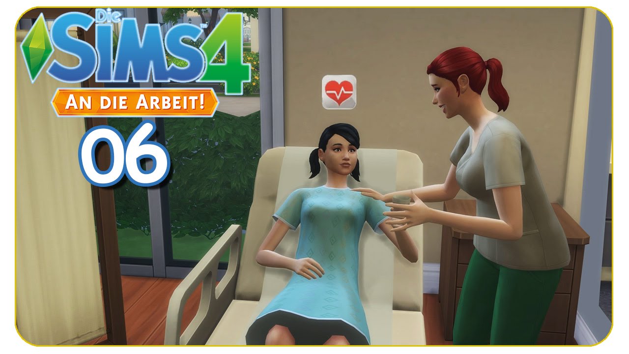 Der erste Tag im Krankenhaus #06 Die Sims 4 - An die Arbeit Spezial - Let's Play The Sims 4