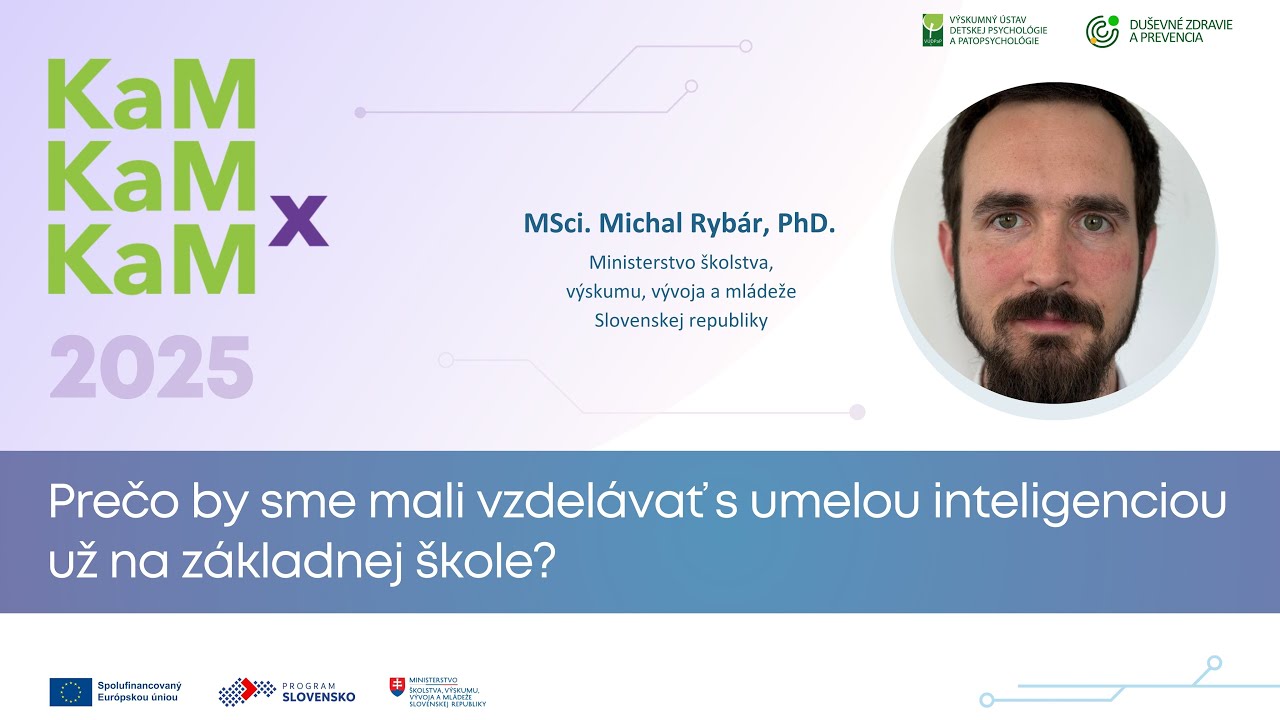 3xKaM: Prečo by sme mali vzdelávať s umelou inteligenciou už na ZŠ?