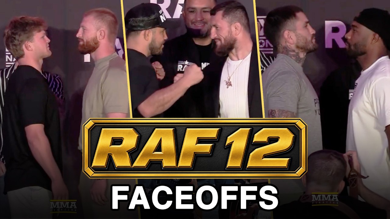 RAF 12 Faceoffs: Dvalishvili vs Cejudo 2 | Burroughs vs Brady | Nickal vs McEnelly | MMAFIghting