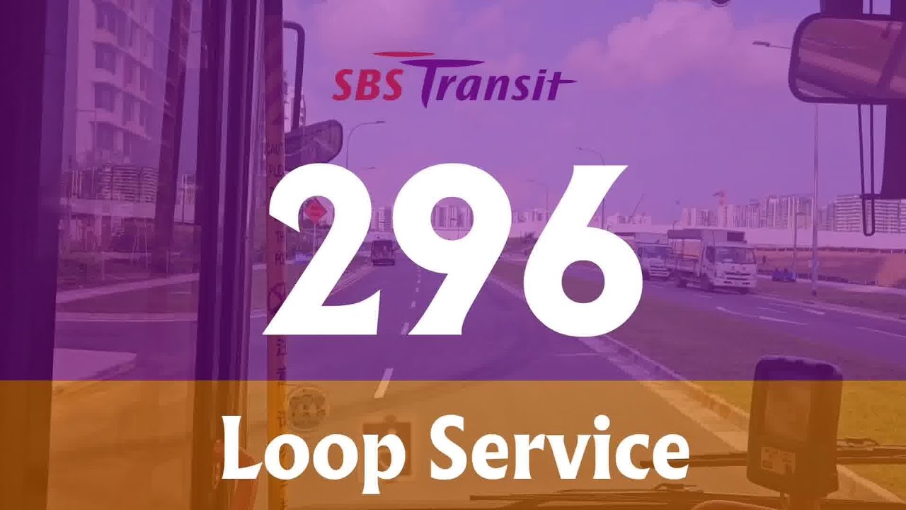 Singapore Bus Route Visuals: SBS Transit Feeder Service 296