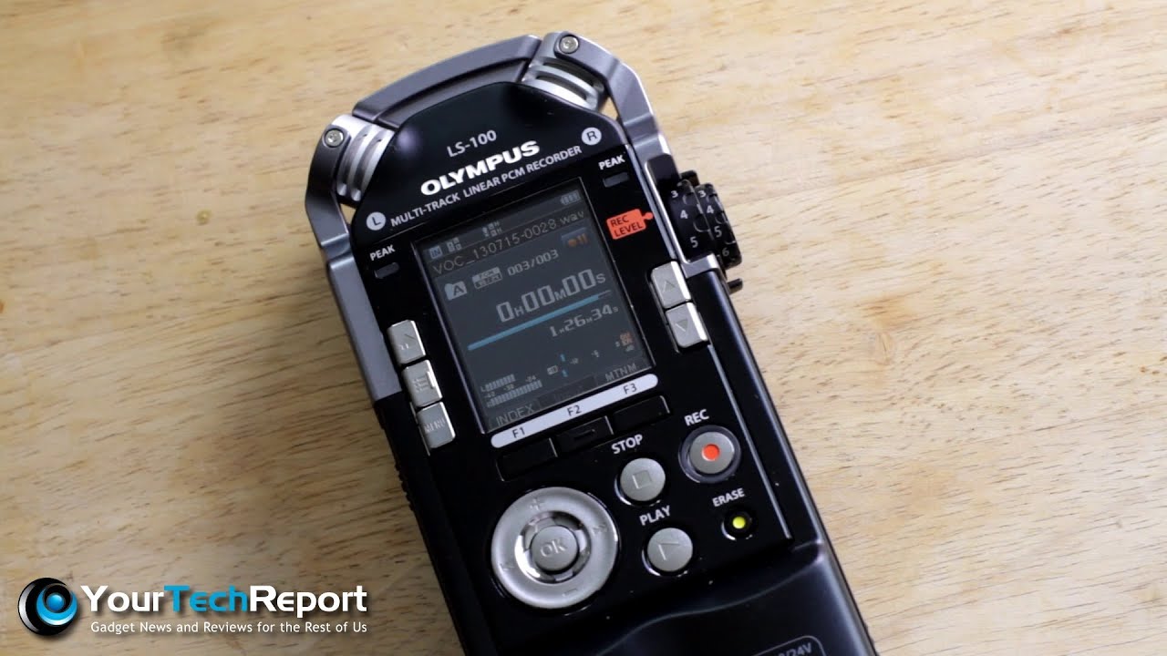 1st Impressions: The Olympus LS-100 Portable Digital Audio Recorder