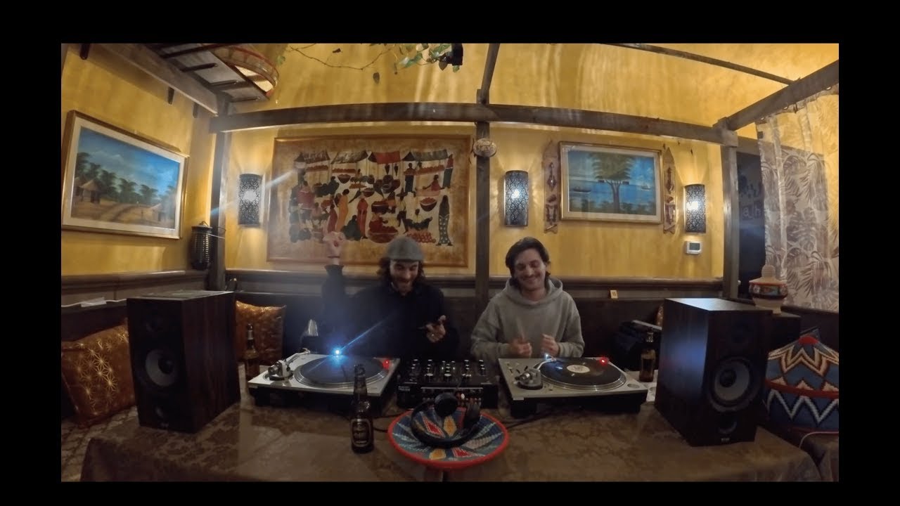 Dub, Roots, Reggae, African, Funk Psychedelic Vinyl Set - ALTA LENA @ Dahlak Eritrean Restaurant, IT