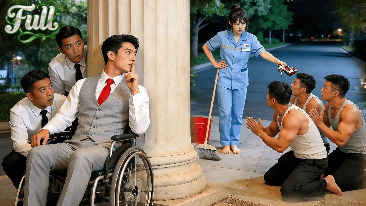 Disabled CEO Look Down On Rude Cleaning Girl—Until She Snaps Her Heels To Defend Him... Heart Melt!