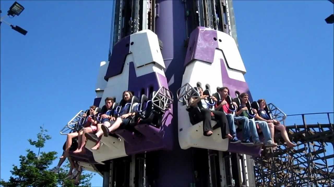 Drop Zone / Drop Tower - California Great America - POV