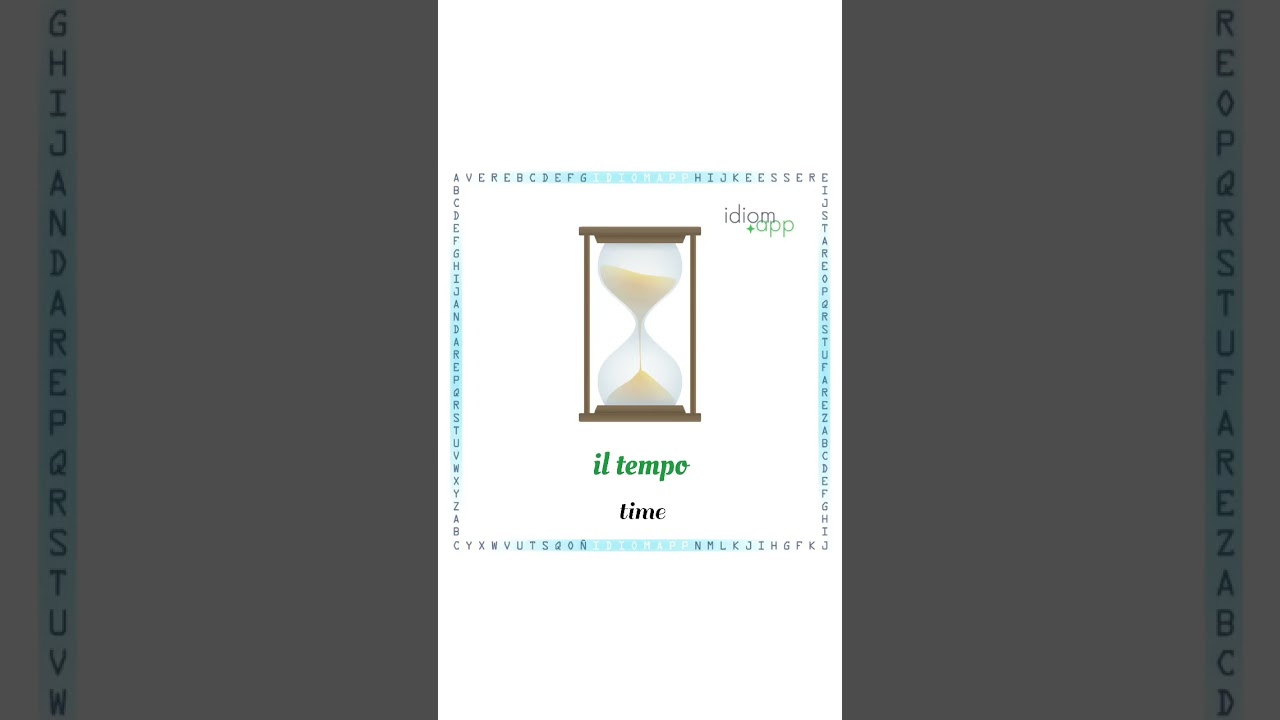 🇮🇹 il tempo 🕟 - Come parlare del tempo? 🇬🇧The time 🕑 - How to speak about the time in Italian