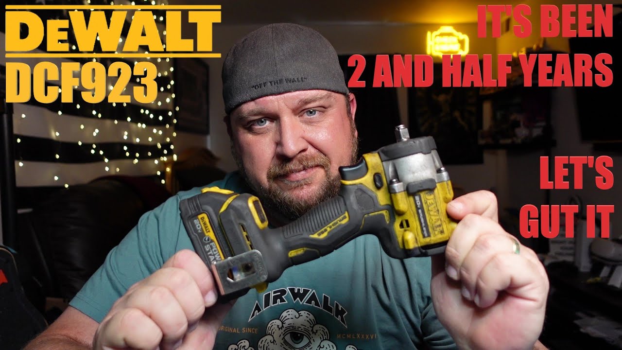 2 Years Of Wear And Tear On A DeWalt DCF923