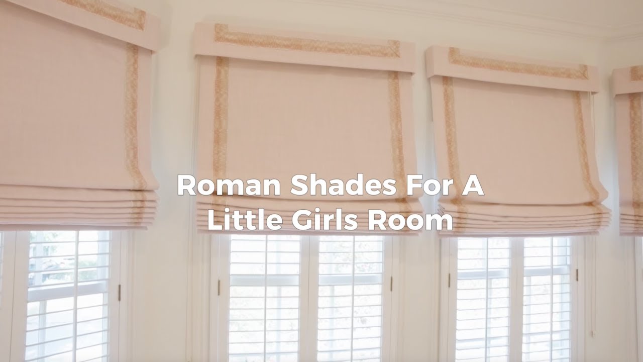 Elevating Kids Rooms With Roman Shades  #ShadeTherapy by #CreativeBlinds