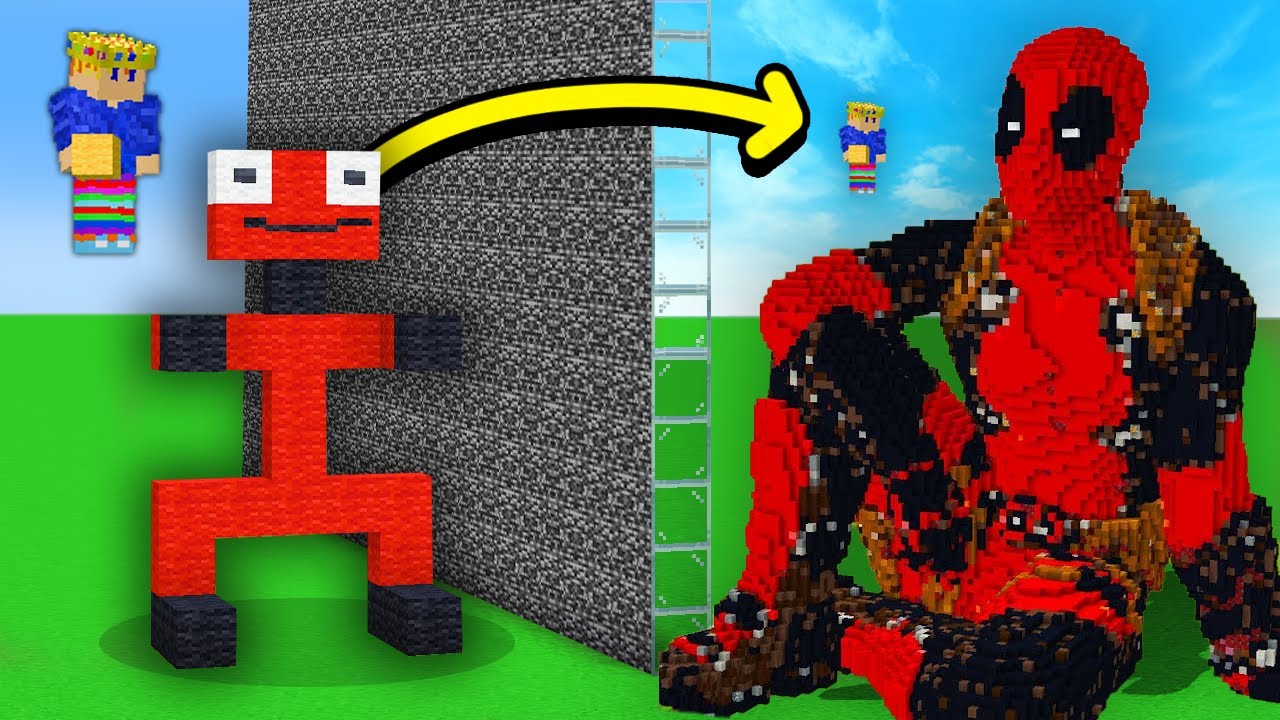 J'ai Trich&eacute; avec le //SUPERH&Eacute;RO en Build Battle Minecraft !