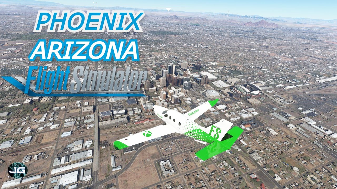 Phoenix, Arizona - Microsoft Flight Simulator - Xbox Series X - Capitol City