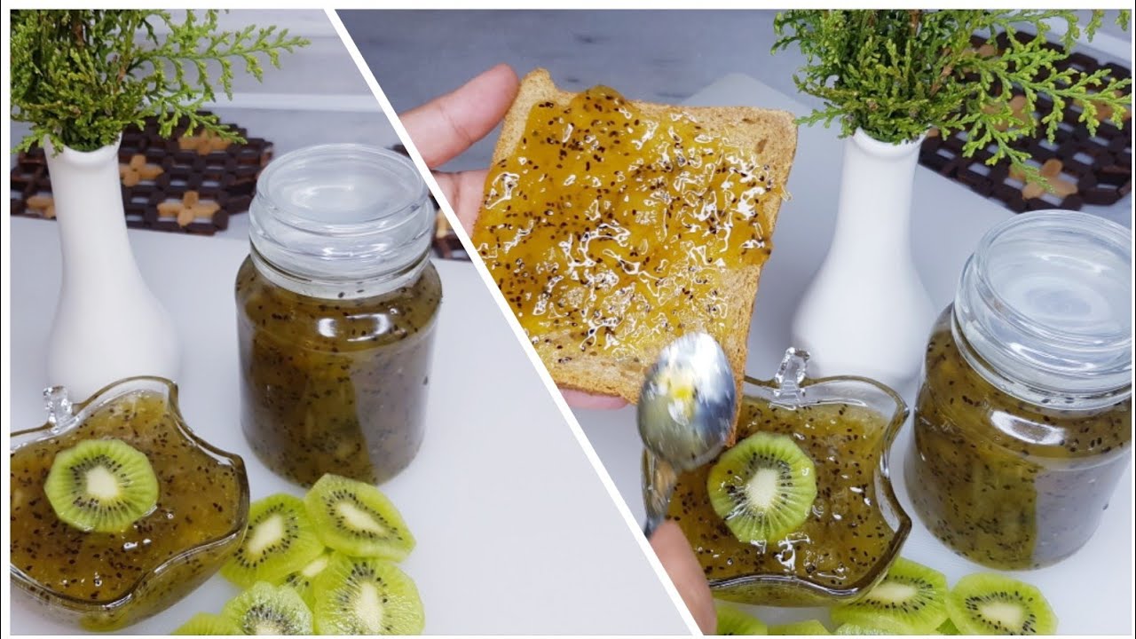 طرز تهیه مربای کیوی    ||             How to make kiwi jam very easy just in few step