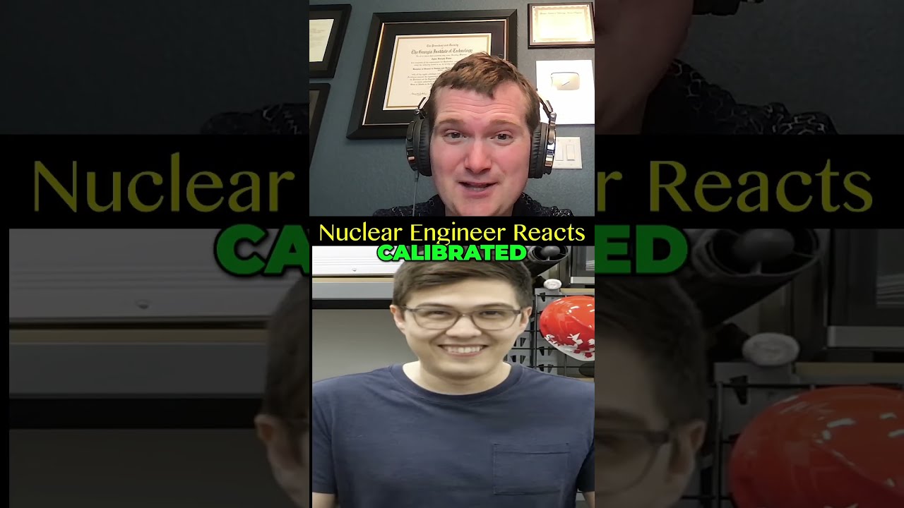 How Radioactive Is This Brick of Uranium? - Nuclear Engineer Reacts to NileBlue Mean Radiation