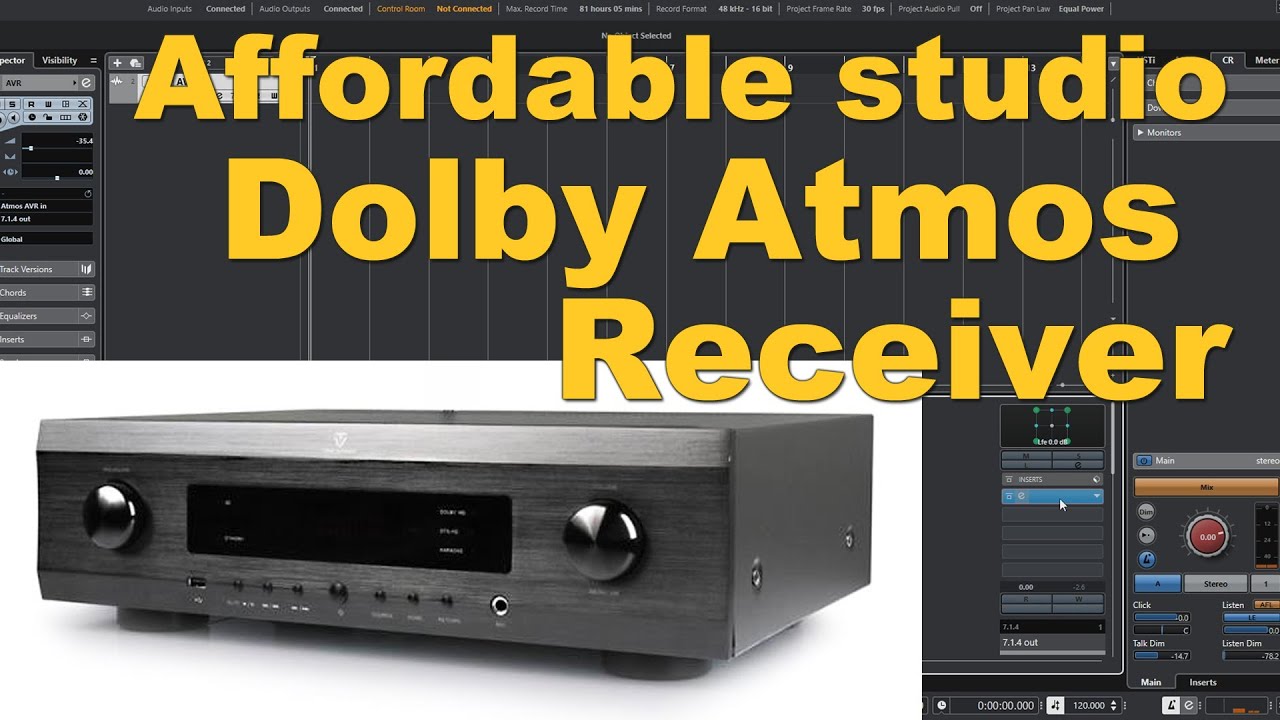 Affordable Atmos AV processor for music mixing room/studio (ToneWinner AT-300)