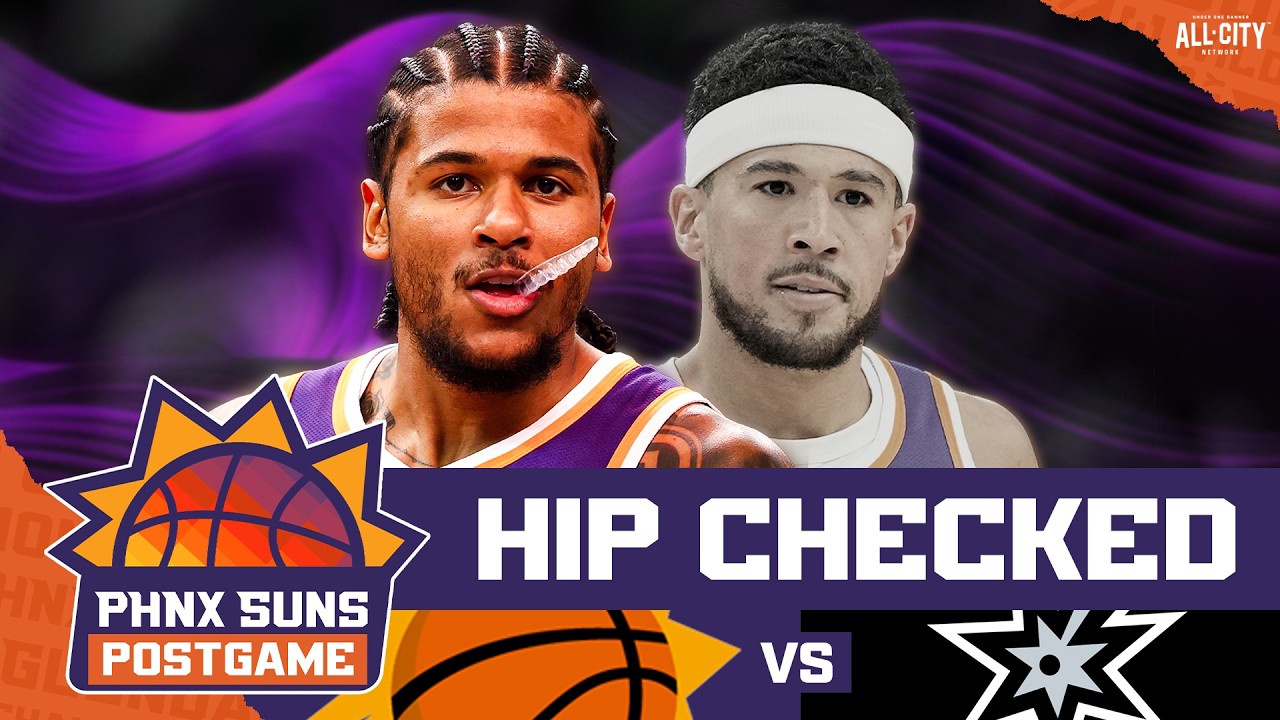 POSTGAME: Devin Booker EXITS EARLY, Jalen Green SHINES In Loss To Wemby & Spurs