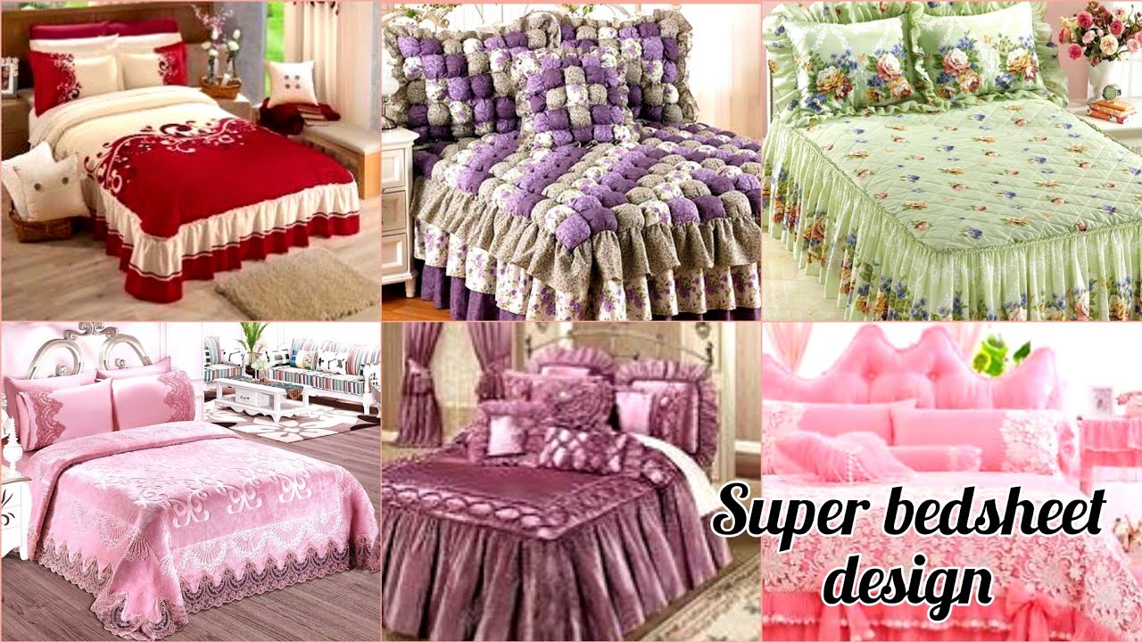 Most Stylish Frilly Bedsheets Design!!Wedding Bedsheets Design For Bridal