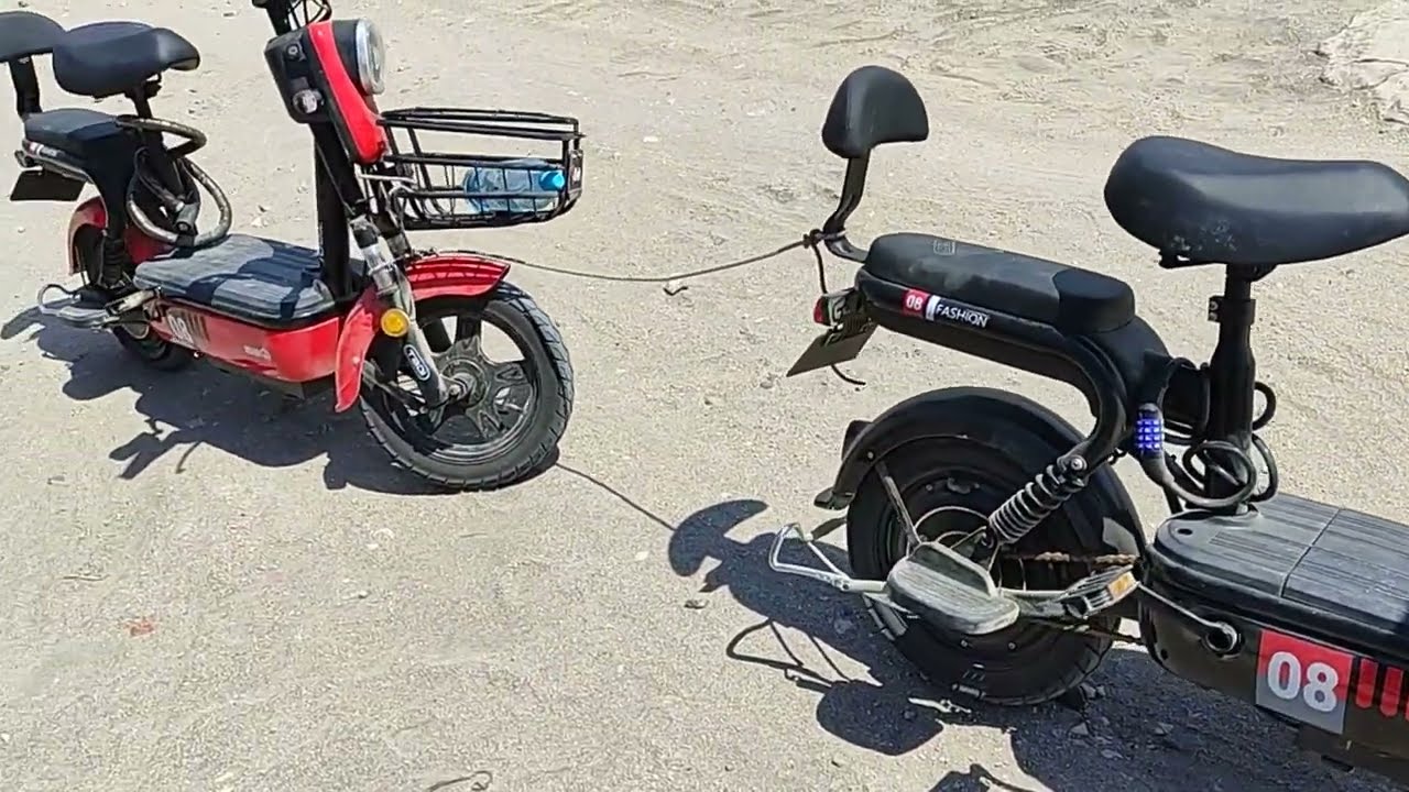 SOLUCION 👉 Pinchazo de llanta en bicimoto electrica scooter